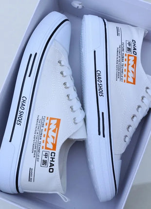 Scarpe da uomo in tela traspirante, offerta imperdibile della stagione, nuove, estive, di tendenza, casual, sportive, per studenti, con fondo piatto e punta tonda.