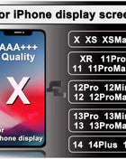 OLED For iPhone X XR XS Max LCD Incell For iphone 11 12 13 Pro Max 13 Mini 14 Plus 15 OLED Display Screen Digitizer Assembly