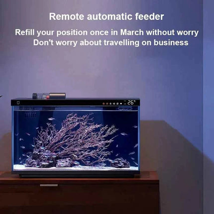 NEW MIJIA Smart Fish Tank MYG100 Work With Mijia APP Mobile Controlled Remote Feeding Smart Lighting System Light Aquarium20L