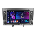 Podofo Wireless CarPlay AI Voice Car Radio Android Auto DSP GPS Multimedia Player For Peugeot 308 (T7) /408 FM/RDS EQ BT WIFI