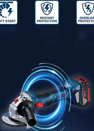 Bosch GWS 18V-8 Professional 18V Cordless Angle Grinder M10 100mm Brushless Cutting Machine 11,000 rpm Power Tools