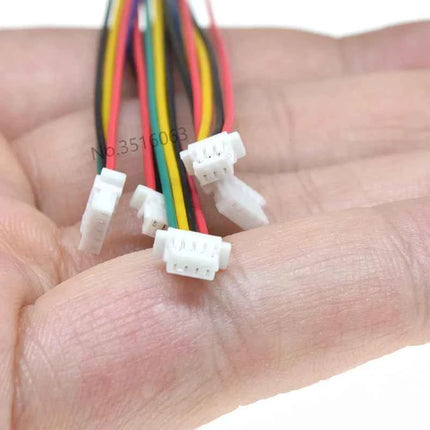 5/10 Pz SH 1.0mm Maschio/Femmina Connettore Con Filo 100/200/300mm Cavo 2/3/4/5/6/8/10P Spille Ponticello linea SH1.0 SHR Per Arduino