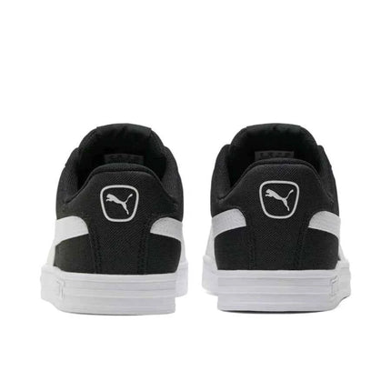 Puma Smash Vulc: Sneakers casual basse (unisex) antiscivolo, resistenti, leggere, versatili e traspiranti - Nero 385554-02