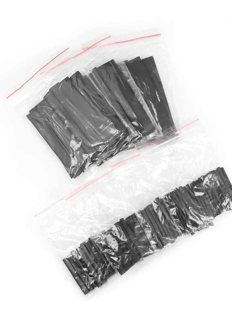 Kit tubi termorestringenti in sacchetto 127/164/328/530 pezzi 2:1 Filo termoretraibile Tubo termoretraibile Collegare la copertura Guaine di protezione del filo
