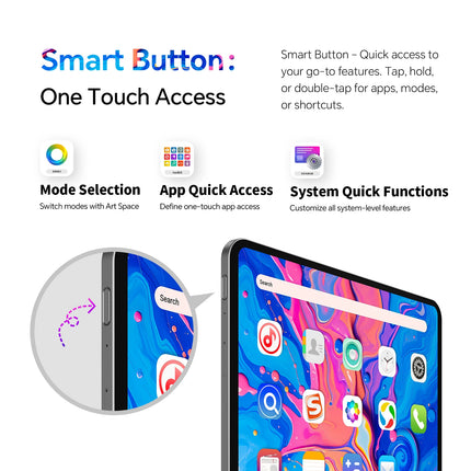 Teclast Artpad Pro Tablet 12.7'' 2176X1600 UHD Helio G99 Android 15 Max. 20Gb RAM 256Gb ROM 4G LTE Dual SIM 10000mAh Ricarica Rapida 30W AI Hyper Audio Pulsante Intelligente