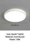 White Dia50CM / 3 Color No Remote