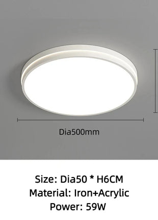 Lampade da soffitto per interni nordici Decorazione moderna del soggiorno della casa Apparecchio di controllo remoto Lampadario da studio quadrato per camera da letto per bambini