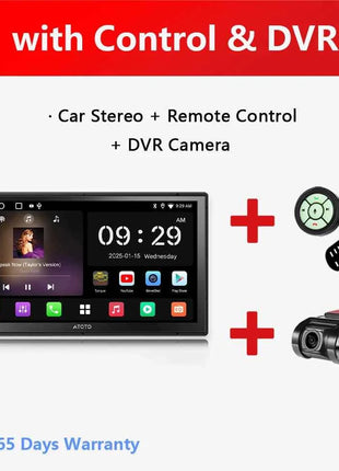 7 inch 2Din Android Car Multimedia Player Carplay Screen Android Auto Bluetooth Radio Double 2 Din Car Stereo A5 A5L Atotozone