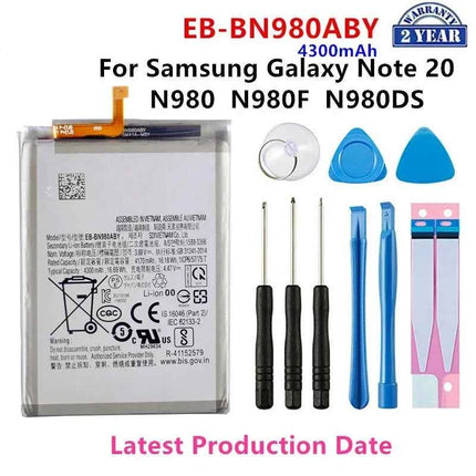 Original Quality Battery For Samsung S21 Ultra S21 Plus S20 FE A51 A70 A41 Note 20 Ultra A02S Phone Bateria Replacement