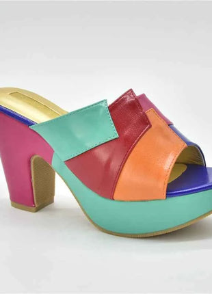 Nuovo arrivo scarpe da sposa da donna italiane tacchi a punta chiusa tacchi colorati per le donne scarpe eleganti da donna pompe per feste da donna nigeriane