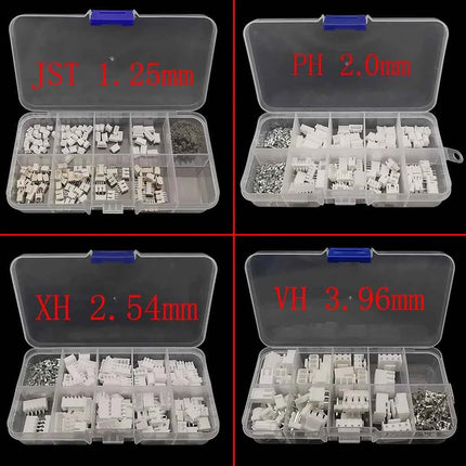 JST 1.25/PH2.0/XH2.54/SM2.54/JST SYP 2P/VH3.96 Spina Maschio + Presa Femmina Custodia In Plastica Terminale Pin Header Connettore del Cavo