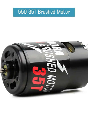 INJORA 550 Brushed Motor Waterproof 12T 21T 29T 35T 55T for 1:10 RC Crawler Axial SCX10 AXI03007 JL 90046 Slash TRX4 TRX6