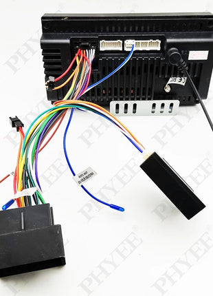 Adattatore per cablaggio radio, decodificatore CAN Bus, cavo Android per auto a 16 pin, per VW Golf, Jetta, Polo, Passat, T-Roc, Octavia, Leon