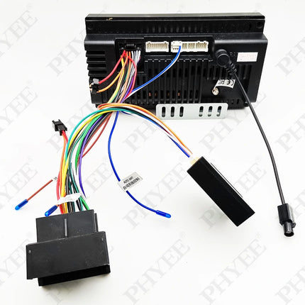 Adattatore per cablaggio radio, decodificatore CAN Bus, cavo Android per auto a 16 pin, per VW Golf, Jetta, Polo, Passat, T-Roc, Octavia, Leon