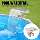 Cascata a cascata rilassante fuori terra fontana per piscina attacco a sfioramento PVC staccabile per cascata piscina Bestway