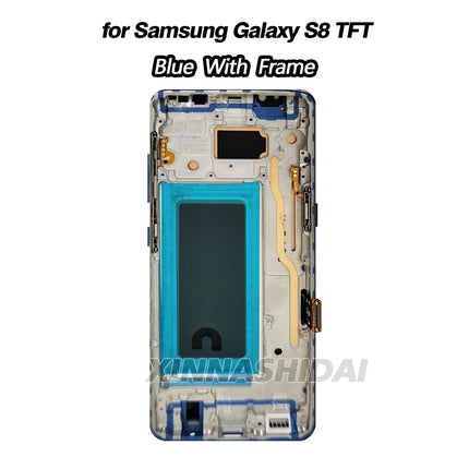 Display LCD TFT per Samsung Galaxy S8 con Touch Screen e Cornice, Assemblaggio Digitalizzatore Sostitutivo
