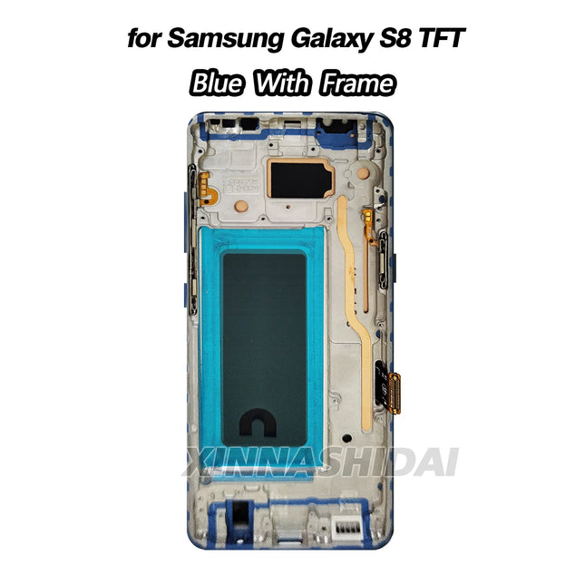 Display LCD TFT per Samsung Galaxy S8 con Touch Screen e Cornice, Assemblaggio Digitalizzatore Sostitutivo
