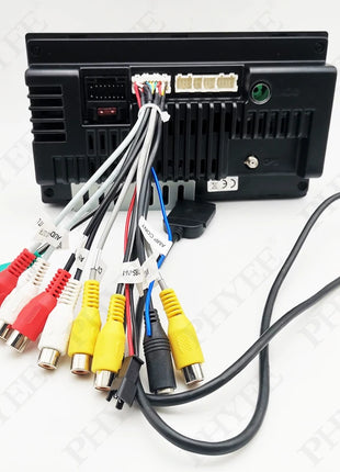 Cablaggio audio video RCA a 20 pin, cavo slot per scheda SIM 4G, uscita subwoofer CVBS Aux Amp Control Fan Jack Mic Wire per Android per auto