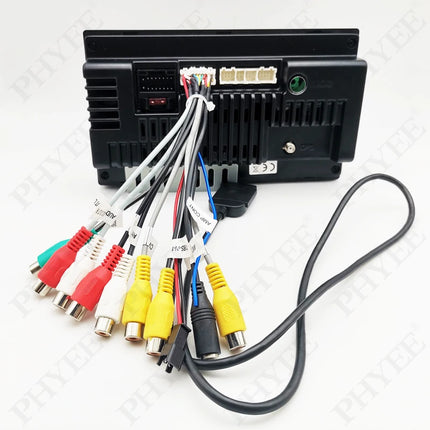 Cablaggio audio video RCA a 20 pin, cavo slot per scheda SIM 4G, uscita subwoofer CVBS Aux Amp Control Fan Jack Mic Wire per Android per auto