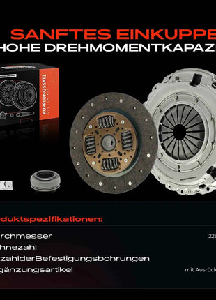 Kit Frizione Frankberg 1x per Citroën Berlingo/Berlingo First MPV Box/MPV C3 I C4 Coupe Grand Picasso Saloon 3000950009