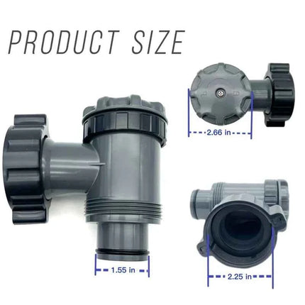 Parti di ricambio per filtro per piscina con attacco per filtro ingresso e uscita P6H1317 / P6 per piscine Bestway Hnemix Coleman INTEX