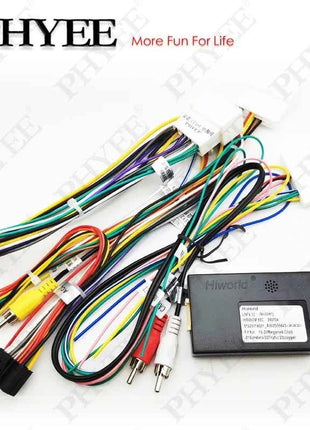 Cablaggio con Decodificatore CAN Bus 32Pin 24Pin 12Pin, Display TomTom con Ritenzione SWC, P&P 16Pin Android, per Renault Clio 4 2012-2020