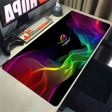 Anime Mouse Mats Asus Rog Mause Pad Gaming Computer Deskmat Mouse Carpet Pc Accessories Gamer Mousepad Speed Rubber Mat