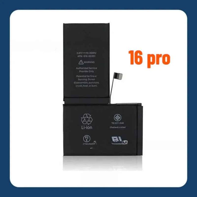 High Power Capacity Replacement Battery for IPhone 16/16e/16 Plus/ Pro/Pro Max  Phone Battery
