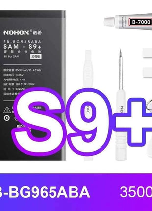 NOHON Phone Battery for Samsung Galaxy S24 S23 S22 Ultra S21 S20 Plus S10 S10E S9 S8 S7 S6 S10+ S20+ S21+ S23+ S24+ Batteries