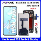 OLED Screen For Huawei P30 Pro LCD Display Touch Screen Digitizer Assembly With Frame For Huawei P30 Pro VOG-L29 Replacement