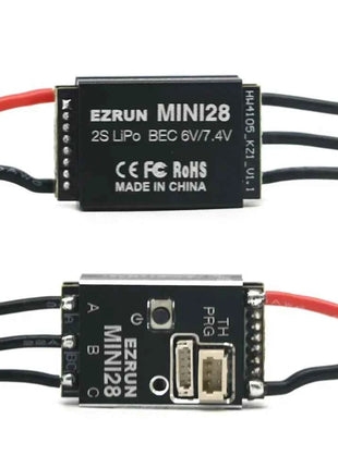 HobbyWing EZRUN MINI28 30A ESC & EZRUN 1626SD 6500/5000/4000KV Sensored Brushless Motor Combo for 1:28 RC GL Racing/Drift Car