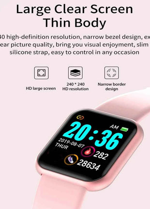 Multifunctional Smart Watch Men Women Bluetooth Connected Phone Music Player Fitness Sport Bracelet Sleep Monitor D13 Smartwatch