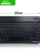 Bluetooth Wireless Keyboard Mouse For IOS Android Windows Tablet For iPad Air Mini Pro Spanish Korean Portugal Russian Keyboard