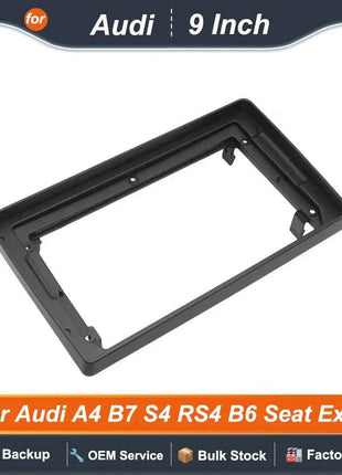 Auto Android Radio Fascias 9 Pollici Telaio Per Audi A4 B6 B7 S4 8E/8H SEAT Exeo 2000-2013 Cablaggio Cavo di Alimentazione Canbus Decoder