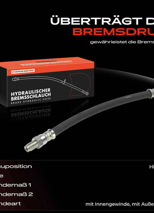 Tubo Freno Posteriore Sinistro o Destro Frankberg 1x per Fiat 500 C Grande Punto Linea Palio Weekend Bj dal 1996 46814034