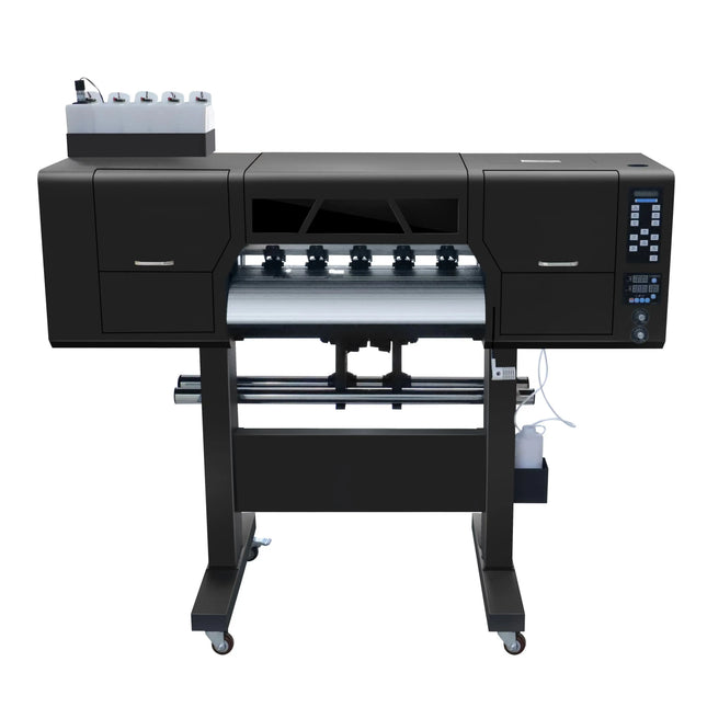Epson original F1080A1 heads DTF printer 62cm DTF film paper feeding wide format DTF plotter powder shaking machine with dryer