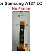 6.5 inch OLED Display for Samsung Galaxy A12 Nacho LCD A127, Touch Screen A12 LCD A125, Display Replacements A02 A022