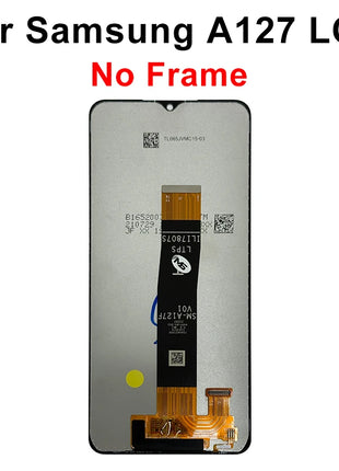 Display OLED da 6,5 pollici per Samsung Galaxy A12 Nacho LCD A127, Schermo Touch A12 LCD A125, Ricambi Display A02 A022