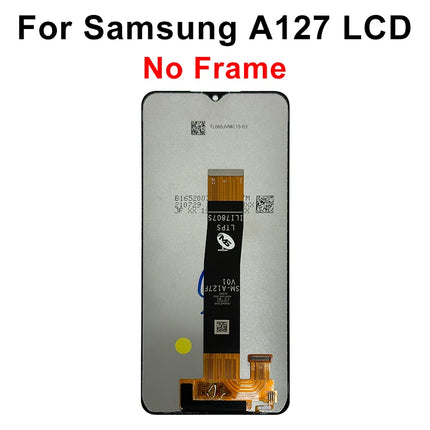 Display OLED da 6,5 pollici per Samsung Galaxy A12 Nacho LCD A127, Schermo Touch A12 LCD A125, Ricambi Display A02 A022