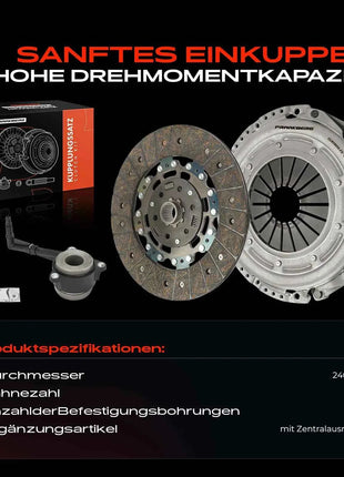 Kit Frizione Frankberg 1x per VW Golf Plus V Variant VI Passat CC Caddy Jetta IV Scirocco Sharan Tiguan Touran 022141031S