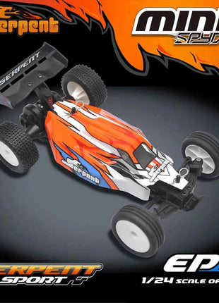 Serpent 1:24 Mini RC Car with Gyro 2.4GHz Off-Road RC Car RTR Remote Control Car Electric Toys for Adults and Kids