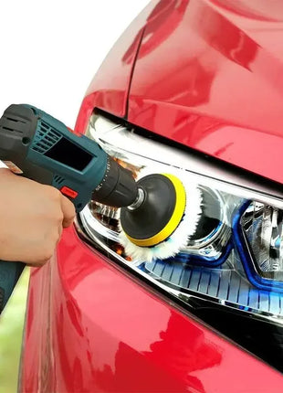 Tampone per lucidatura universale per auto da 3/4 pollici per M10/M14 Lucidatrice per ceretta per macchina in lana morbida Dischi per lucidatura per carrozzeria auto Accessori per la pulizia