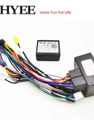 Cablaggio Quadlock Decodificatore CAN Bus Spina a 16 pin per adattatore cavo Android per auto Quad Lock per Chery Tiggo 7 8 5 4 3 2 Arrizo 5