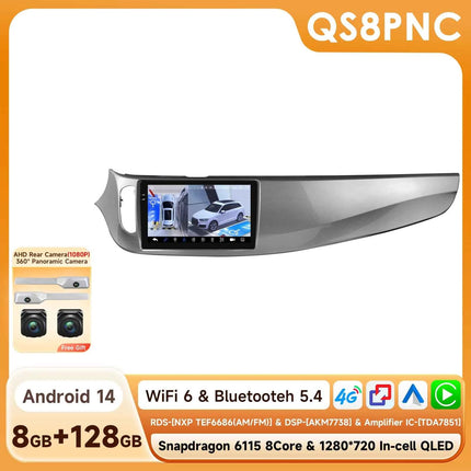 Snapdragon6115 Android14 Car Radio For Alfa Romeo Giulietta 2010-2018 Car Multimedia Player Intelligent Screen autoradio Carplay