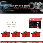 Brembo P85020N Premium Ceramic Rear Disc Brake Pad Set Fit For AUDI/CITROËN/FORD/MG (SAIC)/VW/SEAT/SKODA OE# 1608520380