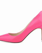 Women's Plus Size Pumps Classic Pointed High Heels Sexy 9cm Stiletto Heels Elegant and Comfortable Women's Red Wedding Party Shoes