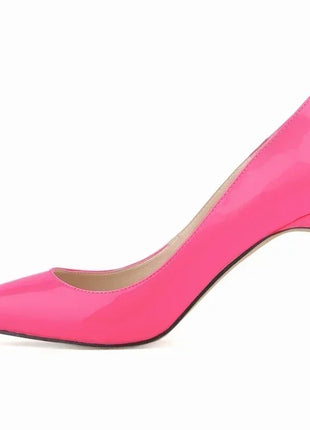 Women's Plus Size Pumps Classic Pointed High Heels Sexy 9cm Stiletto Heels Elegant and Comfortable Women's Red Wedding Party Shoes