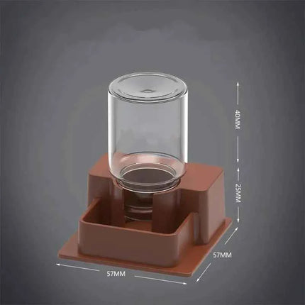 【ZYAA-1】Reptile Water Bottle Automatic Water Feeder With Bottle For Tortoise Turtle Lizard Anti Drowning Water Dispense