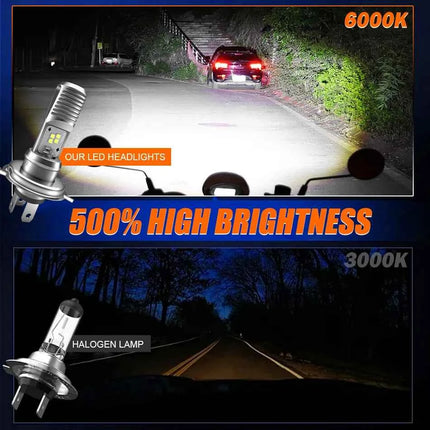 OSRAM HS1 7285CW Led Moto Car Headlight High Low Beam LEDriving HL HS1 NEW GEN H4 Motorcycle Lamp Led Bulb PX43t 6000K DC AC 12V