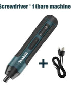 Avvitatore Elettrico Makita Cordless Brushless 1300mAh Ricaricabile Multifunzione per Smontaggio